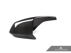 Chevrolet Corvette (C8) Full Replacement Dry Carbon Fiber Mirror Covers | AutoTecknic