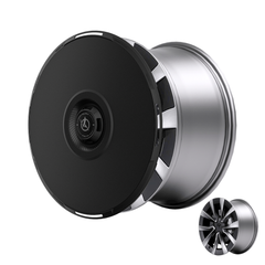 2024+ Tesla Model 3 Highland HALODISC 2 Ready-to-Paint (RTP) Wheel Covers (Set of 4) | HaloBlk