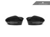 BMW M5 (G90 / G99) Dry Carbon Fiber Mirror Cap Set | AutoTecknic