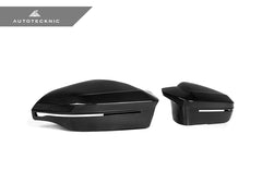 BMW M5 (G90 / G99) Dry Carbon Fiber Mirror Cap Set | AutoTecknic