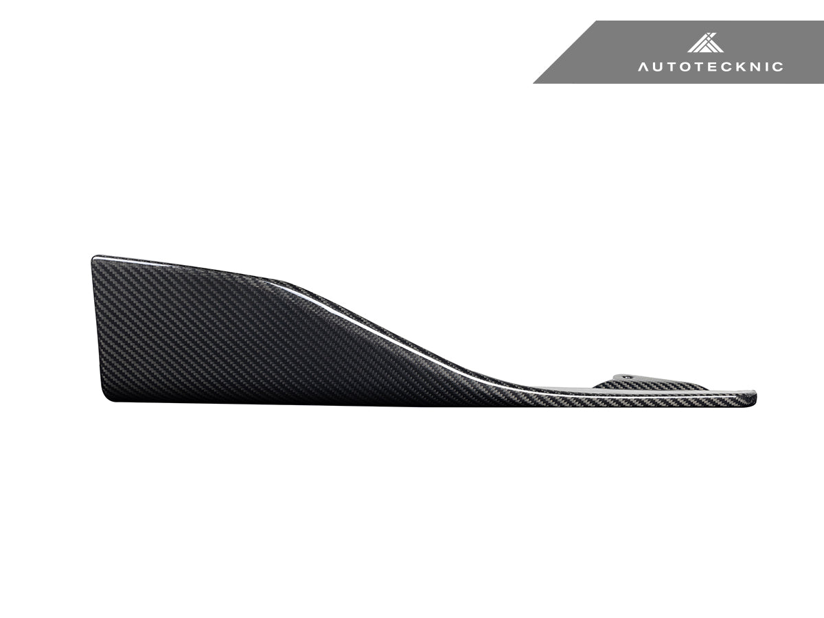 AutoTecknic Dry Carbon Side Skirt Winglet Set - F87 M2 AutoTecknic Dry Carbon Side Skirt Winglet Set - F87 M2