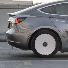 2017-2023 Tesla Model 3 HALODISC 2 Ready-to-Paint (RTP) Wheel Covers (Set of 4) | HaloBlk