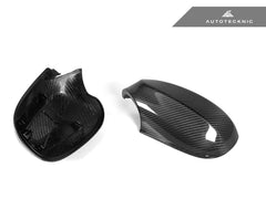 BMW 3-Series (E92) LCI Coupe Dry Carbon Fiber Mirror Cap Set | AutoTecknic