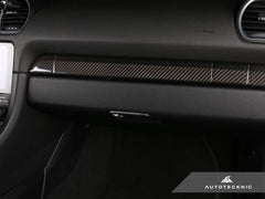 AutoTecknic Dry Carbon Fiber Interior Trim - Porsche 718 Cayman | Boxster