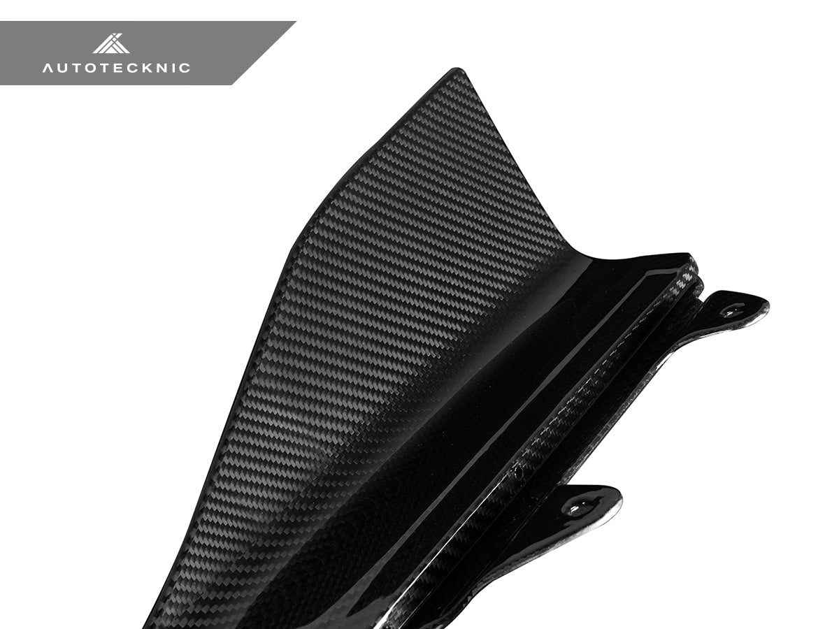 AutoTecknic Dry Carbon Side Skirt Winglet Set - F87 M2 AutoTecknic Dry Carbon Side Skirt Winglet Set - F87 M2