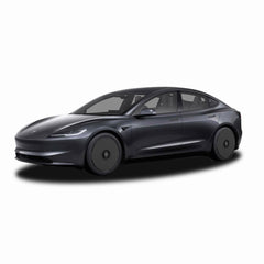 2024+ Tesla Model 3 Highland HALODISC 2 Ready-to-Paint (RTP) Wheel Covers (Set of 4) | HaloBlk