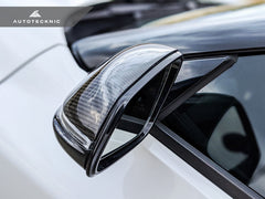 2020+ Toyota Supra (A90) Replacement Carbon Fiber Mirror Covers | AutoTecknic