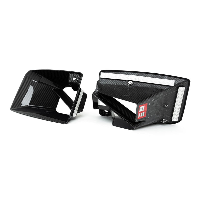 BMW M2 G87 Pre-Preg Carbon Fiber Performance Front Duct Inserts BMW M2 G87 Pre-Preg Carbon Fiber Performance Front Duct Inserts