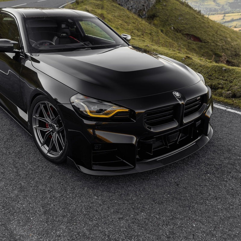 BMW G87 M2 TR87 Carbon Fiber Front Splitter BMW G87 M2 TR87 Carbon Fiber Front Splitter