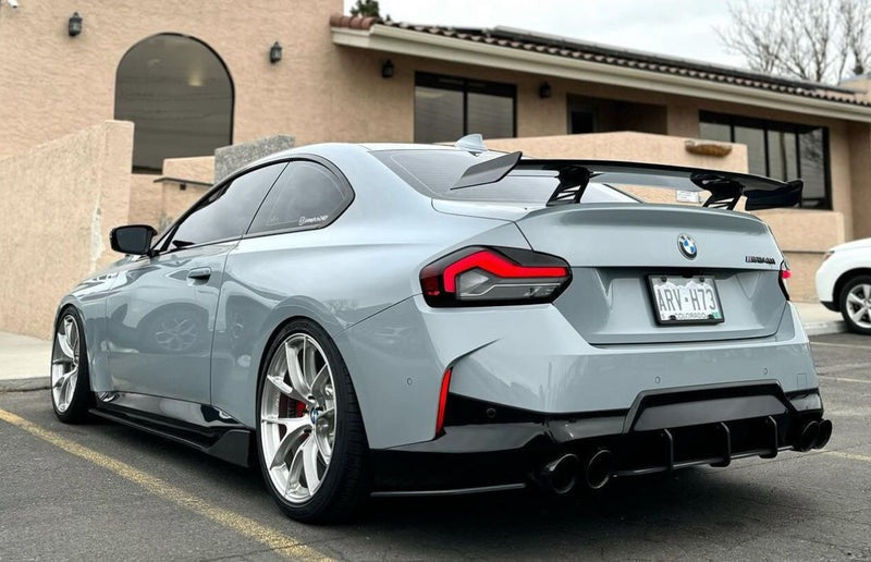 BMW M2 G87, 2 Series & M240i G42 TR87 Carbon Fiber Rear Wing BMW M2 G87, 2 Series & M240i G42 TR87 Carbon Fiber Rear Wing