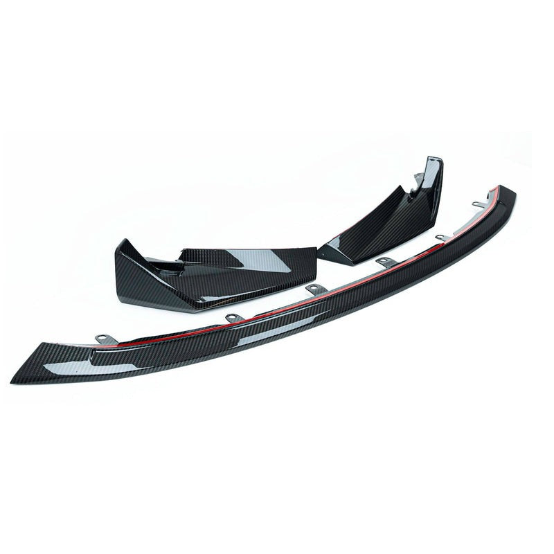 BMW M3 G80 G81 & BMW M4 G82 G83 Pre-Preg Carbon Fiber CSL Front Splitter BMW M3 G80 G81 & BMW M4 G82 G83 Pre-Preg Carbon Fiber CSL Front Splitter