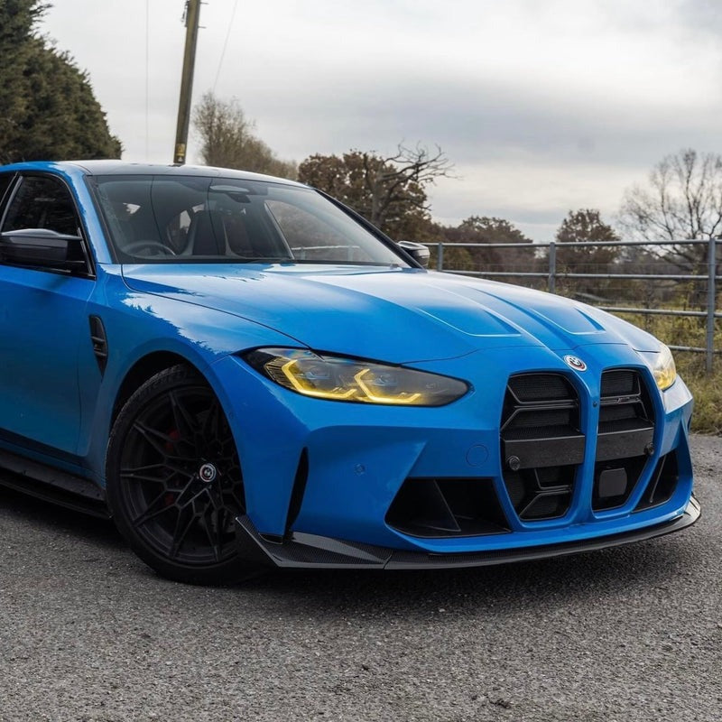 BMW M3 G80 G81 & BMW M4 G82 G83 Pre-Preg Carbon Fiber CSL Front Splitter BMW M3 G80 G81 & BMW M4 G82 G83 Pre-Preg Carbon Fiber CSL Front Splitter