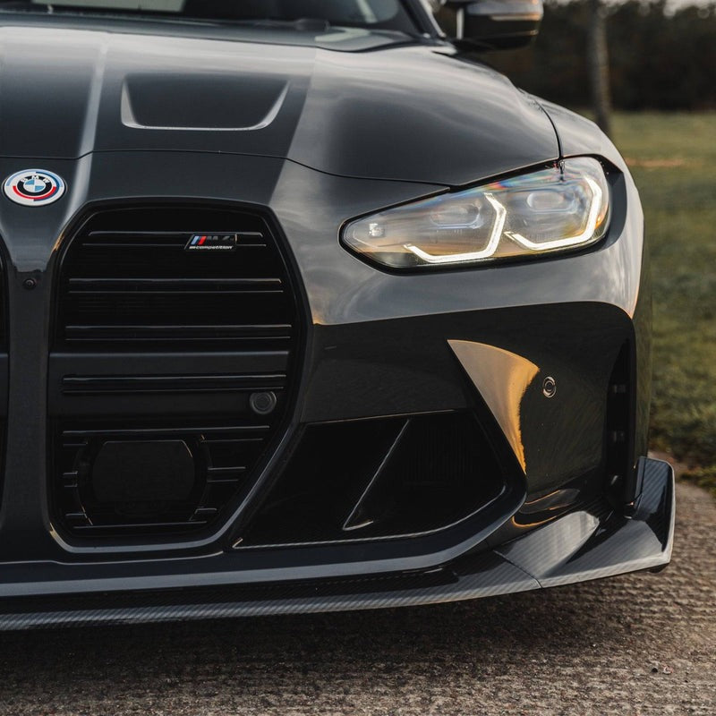 BMW M3 G80 G81 & BMW M4 G82 G83 Pre-Preg Carbon Fiber CSL Front Splitter BMW M3 G80 G81 & BMW M4 G82 G83 Pre-Preg Carbon Fiber CSL Front Splitter