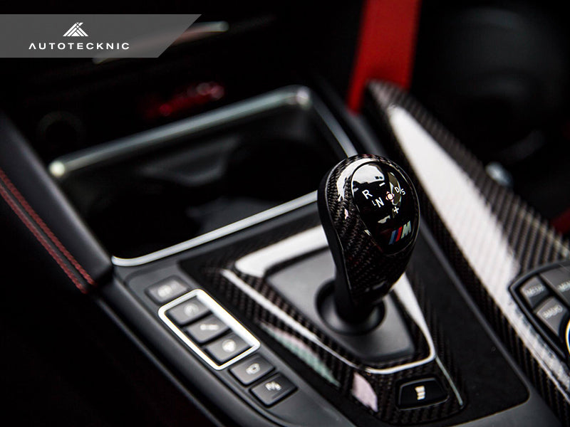 AutoTecknic Carbon Fiber Gear Selector Cover - F87 M2 | M2 Competition AutoTecknic Carbon Fiber Gear Selector Cover - F87 M2 | M2 Competition
