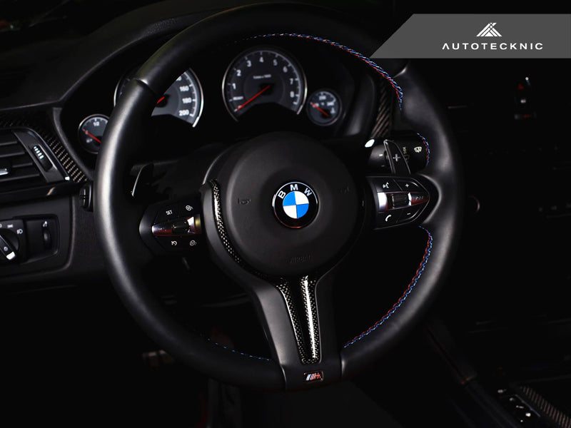 AutoTecknic Carbon Steering Wheel Trim - F87 M2 | F80 M3 | F82/ F83 M4 | F10 M5 LCI | F06/ F12/ F13 M6 AutoTecknic Carbon Steering Wheel Trim - F87 M2 | F80 M3 | F82/ F83 M4 | F10 M5 LCI | F06/ F12/ F13 M6