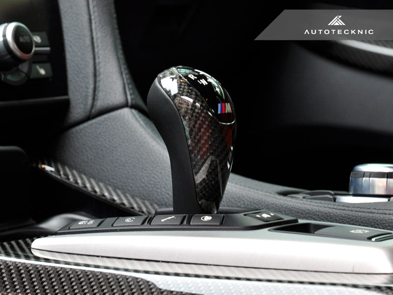 AutoTecknic Carbon Fiber Gear Selector Cover - F87 M2 | M2 Competition AutoTecknic Carbon Fiber Gear Selector Cover - F87 M2 | M2 Competition