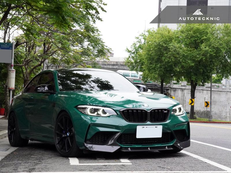 AutoTecknic Dry Carbon Performante Aero Splitters - F87 M2 Competition AutoTecknic Dry Carbon Performante Aero Splitters - F87 M2 Competition