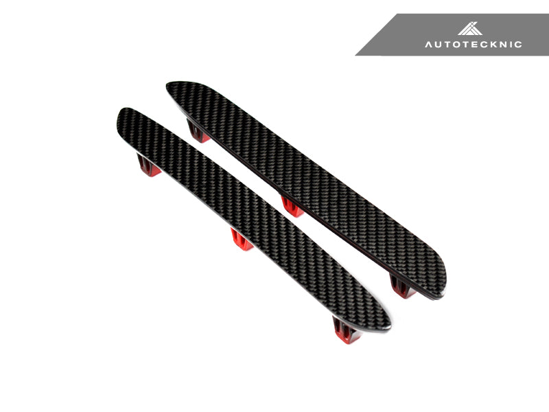 AutoTecknic Carbon Fiber Rear Bumper Reflectors - F87 M2 | M2 Competition AutoTecknic Carbon Fiber Rear Bumper Reflectors - F87 M2 | M2 Competition