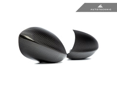 BMW M3 (E92) & 1M (E82) Full Replacement Version II Dry Carbon Fiber Mirror Covers | AutoTecknic