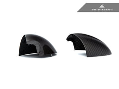 BMW M3 (E92) & 1M (E82) Full Replacement Version II Dry Carbon Fiber Mirror Covers | AutoTecknic