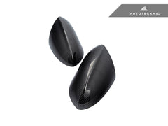 BMW M3 (E92) & 1M (E82) Full Replacement Version II Dry Carbon Fiber Mirror Covers | AutoTecknic