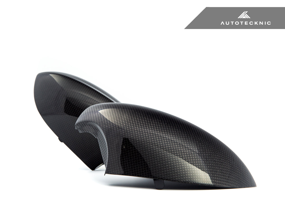 BMW M3 (E92) & 1M (E82) Full Replacement Version II Dry Carbon Fiber Mirror Covers | AutoTecknic