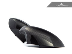 BMW M3 (E92) & 1M (E82) Full Replacement Version II Dry Carbon Fiber Mirror Covers | AutoTecknic