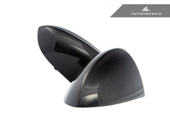 BMW M3 (E92) & 1M (E82) Full Replacement Version II Dry Carbon Fiber Mirror Covers | AutoTecknic