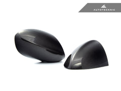 BMW M3 (E92) & 1M (E82) Full Replacement Version II Dry Carbon Fiber Mirror Covers | AutoTecknic