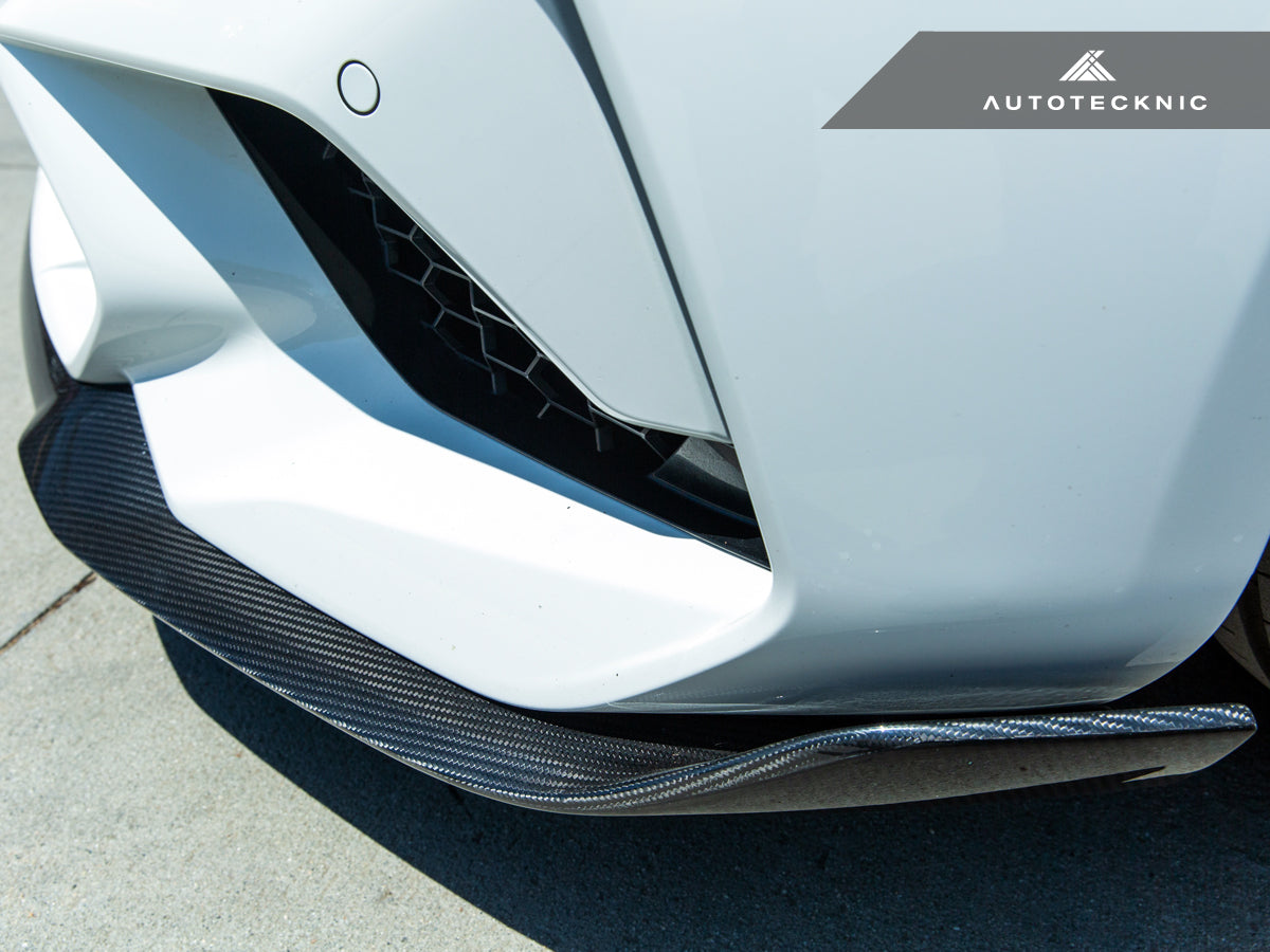 AutoTecknic Dry Carbon Competition Front Aero Lip - F87 M2 Competition AutoTecknic Dry Carbon Competition Front Aero Lip - F87 M2 Competition