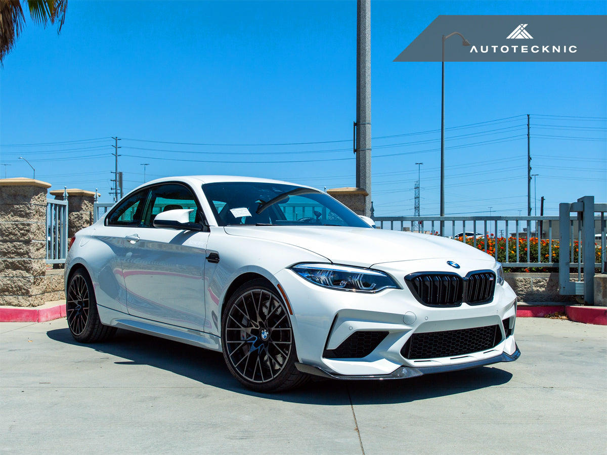 AutoTecknic Dry Carbon Competition Front Aero Lip - F87 M2 Competition AutoTecknic Dry Carbon Competition Front Aero Lip - F87 M2 Competition