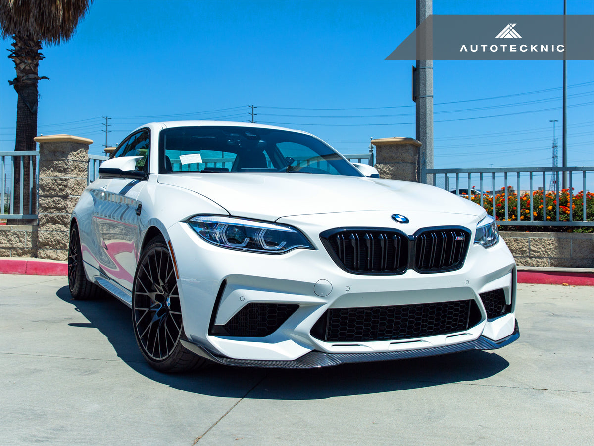 AutoTecknic Dry Carbon Competition Front Aero Lip - F87 M2 Competition AutoTecknic Dry Carbon Competition Front Aero Lip - F87 M2 Competition