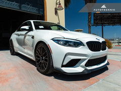 AutoTecknic Dry Carbon Competition Front Aero Lip - F87 M2 Competition