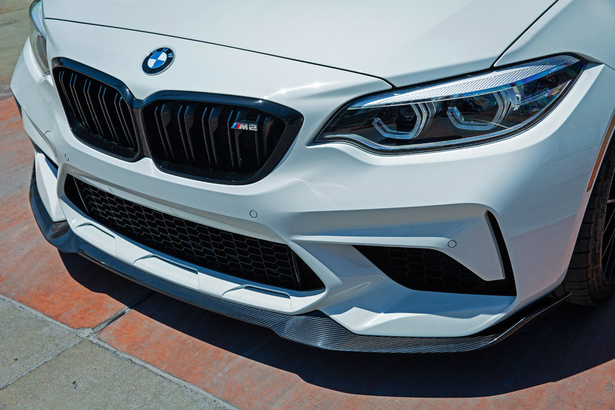 AutoTecknic Dry Carbon Competition Front Aero Lip - F87 M2 Competition AutoTecknic Dry Carbon Competition Front Aero Lip - F87 M2 Competition