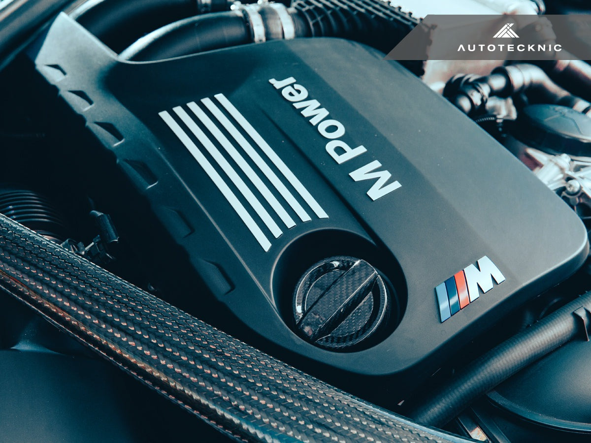 AutoTecknic Dry Carbon Competition Oil Cap Cover - F87 M2 | M2 Competition AutoTecknic Dry Carbon Competition Oil Cap Cover - F87 M2 | M2 Competition