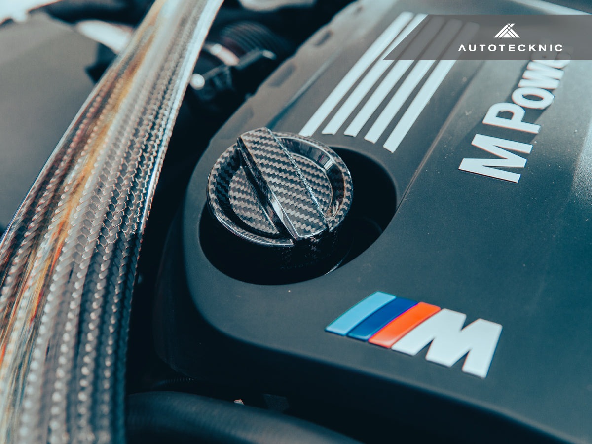 AutoTecknic Dry Carbon Competition Oil Cap Cover - F87 M2 | M2 Competition AutoTecknic Dry Carbon Competition Oil Cap Cover - F87 M2 | M2 Competition