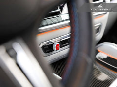 AutoTecknic Bright Red Audio Volume Button - G42 2-Series Coupe
