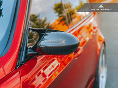 BMW M3 (E92) & 1M (E82) Full Replacement Version II Dry Carbon Fiber Mirror Covers | AutoTecknic