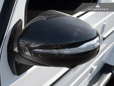 Mercedes-Benz GLS (X167) Replacement Dry Carbon Mirror Fiber Covers | AutoTecknic
