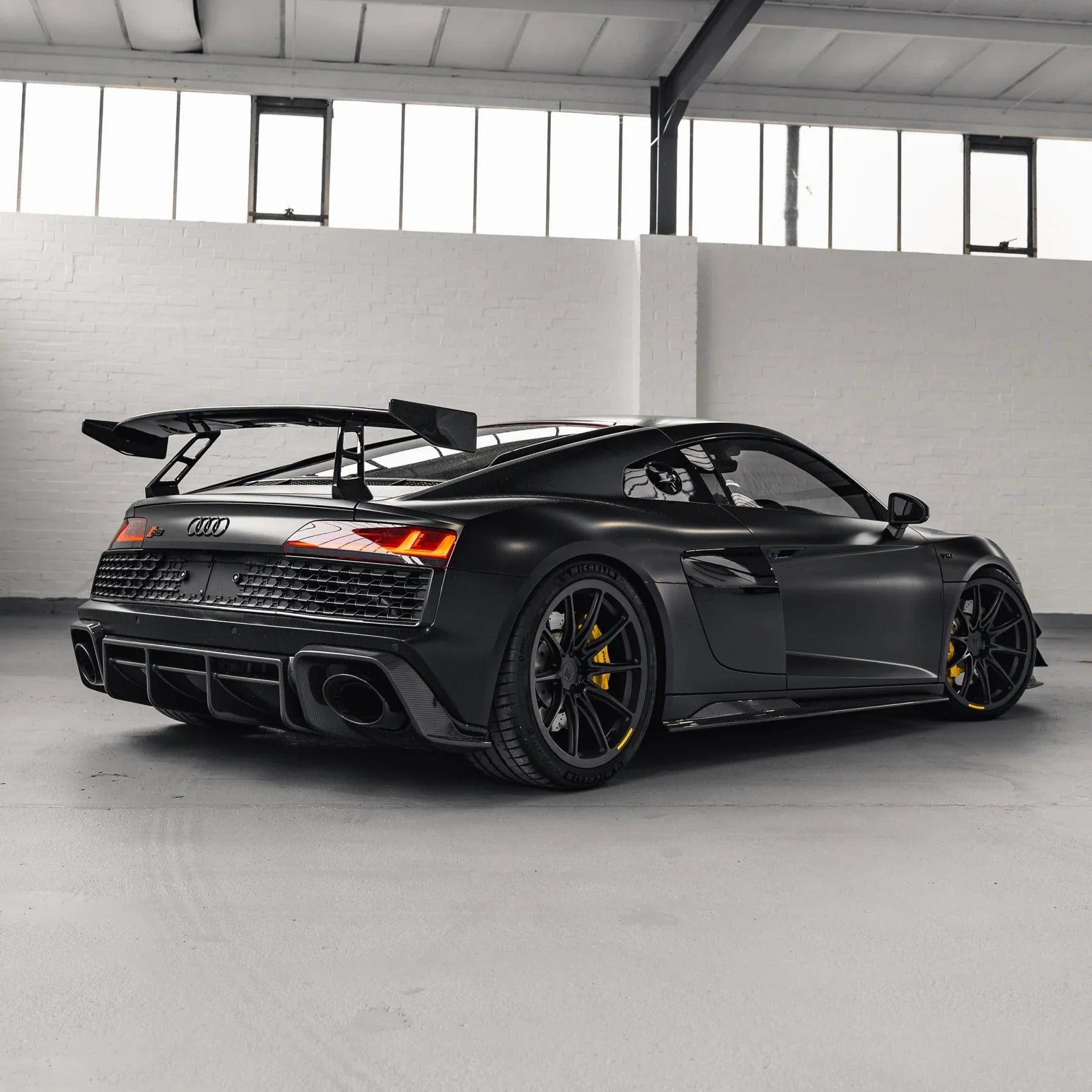 Audi R8 4S Pre-Preg Carbon Fiber Rear Wing by TRE Audi R8 4S Pre-Preg Carbon Fiber Rear Wing by TRE