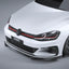 2017-2020 Volkswagen Golf GTI (MK7.5) EVO-1 Gloss Black ABS Front Splitter | Zaero Design USA