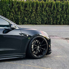 Tesla Model 3/Y BRADA CX1 FormTech Rotary Forged 20" Staggered Wheels Setup