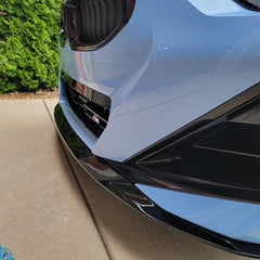 BMW 2 Series M Sport & M240i G42 Gloss Black ID-01 Front Splitter by TRE (2021+)