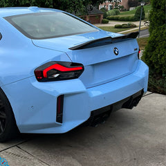 BMW M2 G87, 2 Series & M240i G42 Gloss Black Performance Rear Spoiler (2021+)