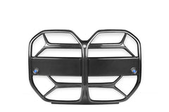 BMW 4 Series Gran Coupe G26 Pre-Preg Carbon Fiber CSL Front Kidney Grilles without ACC Fitment by TRE (2021+)