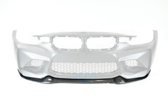 BMW F30 M2 Conversion Bumper CS Style Genuine Carbon Fiber Front Lip | FYBR Aerodynamics