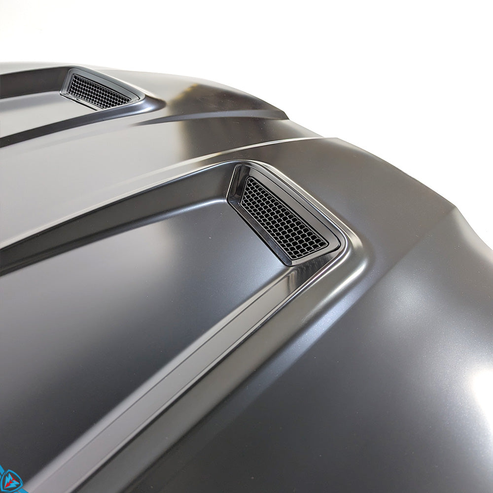 2020+ BMW M3/M4 (G8X) Vented GT Style Aluminum Replacement Hood 2020+ BMW M3/M4 (G8X) Vented GT Style Aluminum Replacement Hood