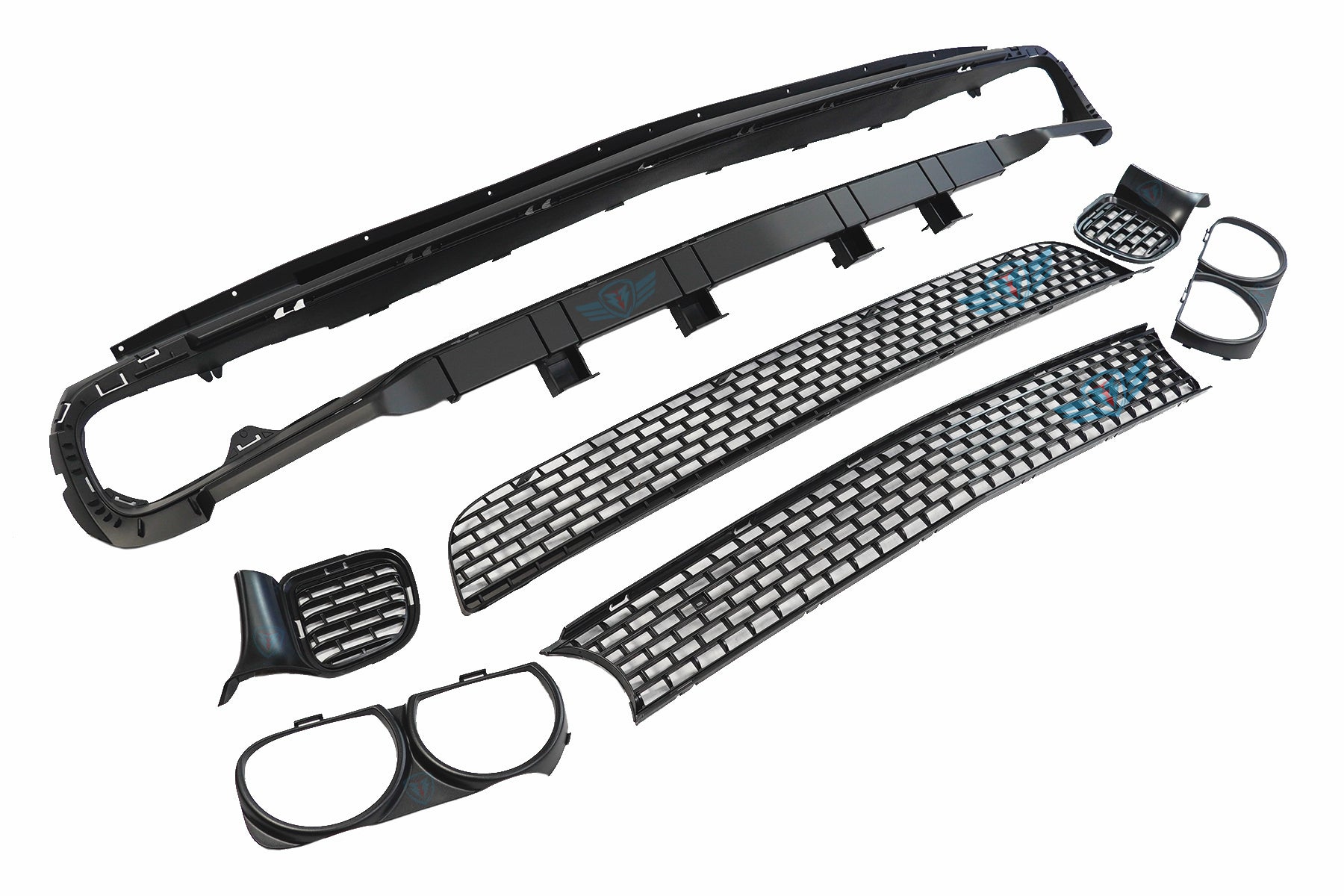 2015-2023 Dodge Challenger (MK3) SRT Hellcat Style Front Bumper Conversion Kit 2015-2023 Dodge Challenger (MK3) SRT Hellcat Style Front Bumper Conversion Kit