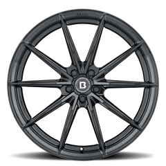 Tesla Model 3/Y BRADA CX1 FormTech Rotary Forged 20x10" Square Wheels Setup