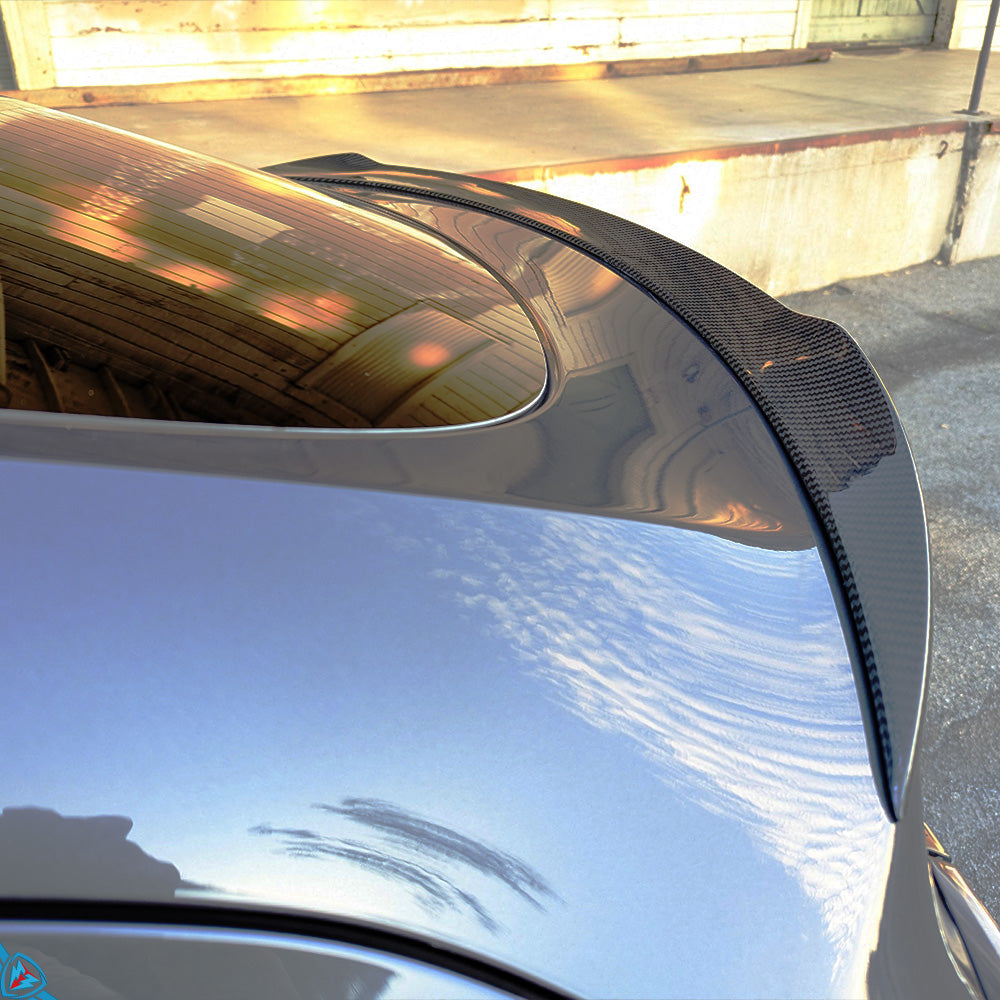 Tesla Model Y EVF Dry Carbon Fiber Rear Spoiler | EVFuel Tesla Model Y EVF Dry Carbon Fiber Rear Spoiler | EVFuel